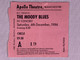 The Moody Blues Ticket Original The Other Side Of Life Tour 1986 Front