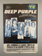 Deep Purple Blackmore Poster House Of The Blue Light Tour MOR  Italy 1988 front