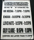 Gilby Clarke Guns n Roses Love/Hate Running List Tour Bradford April 2002 front
