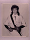 David Essex Photo Original Promo Black And White Walkerprint  Circa Mid 1980s front