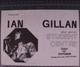 Deep Purple Ian Gillan Band Flyer Vintage Mr Universe Tour  Edinburgh 1979 front