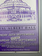 Deep Purple Poster Original Promo Concerto Albert Hall 1999