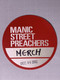 Manic Street Preachers Pass Ticket Forever Delayed Tour Manchester 2002 Front