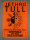 Jethro Tull Poster Original Promo Roots to Branches Tour Sheffield 1995 front