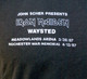 Iron Maiden Event Shirt Crew Only Somewhere On Tour New Jersey New York 1987 detail