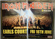 Iron Maiden Poster Huge 2 Part Original Promo Metal 2000 Earls Court 2000 front