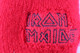 Iron Maiden Wristband Red #2 detail