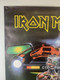 Iron Maiden Poster Original Promo Somewhere On Tour 1986/87