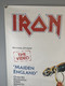Iron Maiden Poster Original Promo Maiden England 1988 Infinite Dreams 1989