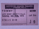 The Who Tommy Ticket Original Leicester Square Theatre London 1975 front