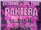 Pantera Slayer Pass Ticket Original Used Extreme Steel Final Tour 2001 Back