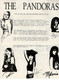 The Pandoras The Muffs Letter Vintage Original Fan Club Circa 1988 front