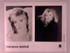 Marianne Faithful Photo Original Island Records Promo Circa Mid 80's front