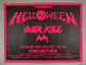 Helloween Poster Vintage Original Promo Seven Keys Tour Hammersmith 1987 front