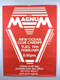 Magnum Catley Clarkin Poster Vintage Promo The Eleventh Hour Tour Cardiff 1985 front