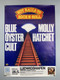 Blue Oyster Cult Molly Hatchet Poster Vintage Hot Rails To Rock'n'Roll Tour 1982 Front