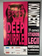 Deep Purple Poster Vintage Original Promo Bananas Tour Warsaw Poland 2004 #1 front