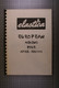 Elastica Itinerary Original Vintage European Hiking Tour 1995 Front