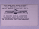 ZZ Top Ticket Original Afterburner Tour Meadowlands Arena Rutherford 1986 back
