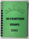 The Alarm Itinerary Original Vintage No Frontiers Europe Tour 1990 Front