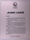 Junkyard Press Release Original Geffen Records Promo Self Titled Album 1989