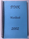 Pink Itinerary Original Worldwide Tour Europe Japan Australia NZ November 2002 Front