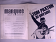 Black Sabbath Yes Tom Paxton Programme Original In Person Marquee Club 1970