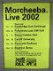 Morcheeba Poster Original Metropolis Music Promo Charango UK Tour Live 2002 #1 Front