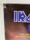 Iron Maiden Poster Original EMI Promo En Vivo Final Frontier Wold Tour 2011