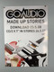 Go:Audio Poster Vintage Original Rubix Record Store Promo Made Up Stories 2008 Front