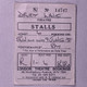 Captain Beefheart Ticket Original Vintage Unconditionally Guaranteed Tour 1974 front