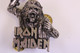Iron Maiden Bruce Dickinson Badge Pin Pewter Poker No Prayer For the Dying 1990
