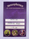 Stereophonics Kelly Jones Pass Ticket Original UK Tour MEN Arena Manchester 2001 front