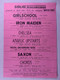 Iron Maiden Chelsea Angelic Upstarts Flyer Original Promo Grimsby Hull 1980 front