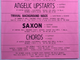 Iron Maiden Chelsea Angelic Upstarts Flyer Original Promo Grimsby Hull 1980
