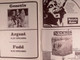 Genesis ELP Wishbone Ash Program Orig Vintage Melody Maker Poll Concert 1972