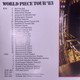 Iron Maiden Bruce Dickinson Program Original World Piece European Tour 1983