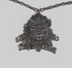 Iron Maiden Necklace + Pendant Original Licenced Alchemy Poker Ltd England 1990 front