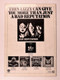 Thin Lizzy Phil Lynott Programme Original Vintage Bad Reputation UK Tour 1977 Back