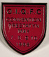 Queen Freddie Mercury Badge Pin Official International Convention Fanclub 1998 front