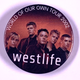 Westlife Mark Feehily Badge Original World Of Our Own Tour Promotion 2002 front