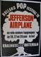 Jefferson Airplane Poster Vintage Original 2 Piece Holland Pop Festival 1970 front