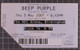 Deep Purple Program + Ticket Rapture Of The Deep World Tour Birmingham 2005 size