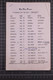 Re-Flex Itinerary Vintage Orig US Tour Earth Travel Company February-March 1984 Front