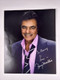 Johnny Mathis Signed Photograph Original Authentic From The Collection Of B.M Front