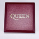 Queen Freddie Mercury Badge Pin Solid Silver Official Fan Club Merchandise 1992 box