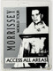 Morrissey The Smiths Pass Original Vintage Used AAA Laminate Boxer Tour 1995 front