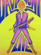 David Bowie Ziggy Stardust Poster Orig RCA Promo Design by George Underwood 1972