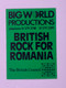 Big World Productions Pass Ticket Used Original British Rock For Romania Tour 1990 front