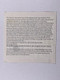 Ian McCulloch Ticket back
